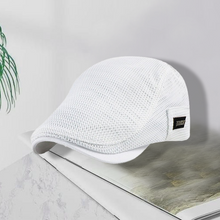 Last inn bildet i Galleri-visningsprogrammet, Men&#39;s Summer Mesh Newsboy Flat Cap

