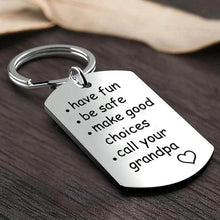 Last inn bildet i Galleri-visningsprogrammet, Reminder to Do Things Stainless Steel Keychain
