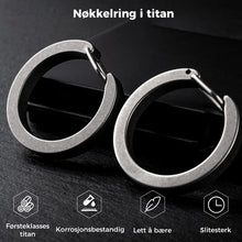 Last inn bildet i Galleri-visningsprogrammet, Karabinnøkkelring klips
