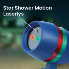 Last inn bildet i Galleri-visningsprogrammet, Star Shower Bevegelse Laser Lys
