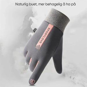 Vanntette berøringsskjerm sklisikre hansker