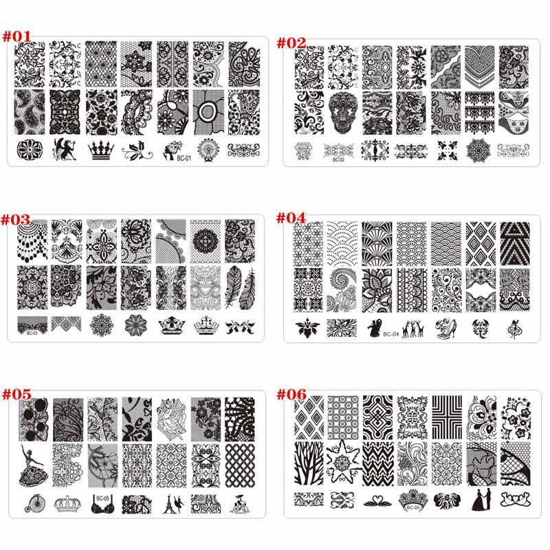 Nail Art Stemplingssett