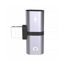 Last inn bildet i Galleri-visningsprogrammet, 2-i-1 hodetelefonadapter for iPhone
