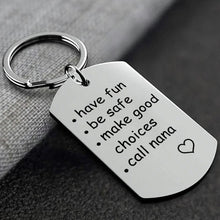 Last inn bildet i Galleri-visningsprogrammet, Reminder to Do Things Stainless Steel Keychain
