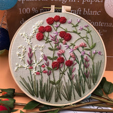 Last inn bildet i Galleri-visningsprogrammet, Blomstersett for broderibøyler for nybegynnere
