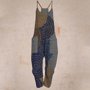 Uformell Jumpsuit med Stropper og Lommer