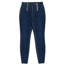 Last inn bildet i Galleri-visningsprogrammet, Dobbeltspente Skinny Jeans med Høy Midje
