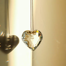 Last inn bildet i Galleri-visningsprogrammet, Hengende hjerte Suncatcher Prisme Crafts
