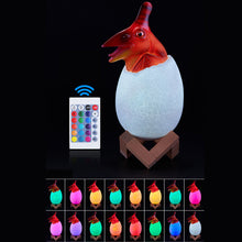 Last inn bildet i Galleri-visningsprogrammet, Dinosaur egg nattlys
