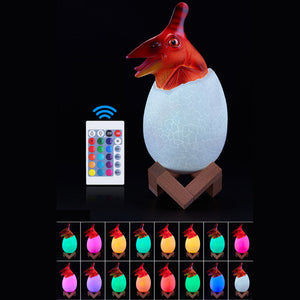 Dinosaur egg nattlys