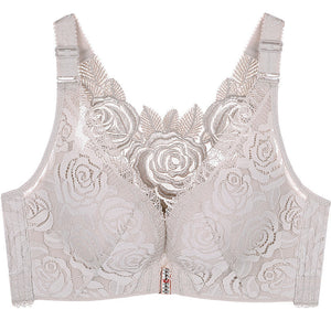 Bøyleløs BH med Rose Broderi
