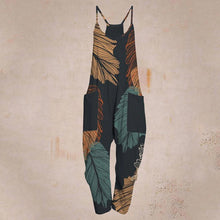 Last inn bildet i Galleri-visningsprogrammet, Uformell Jumpsuit med Stropper og Lommer
