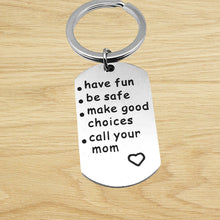 Last inn bildet i Galleri-visningsprogrammet, Reminder to Do Things Stainless Steel Keychain

