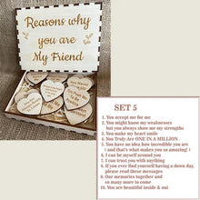 Last inn bildet i Galleri-visningsprogrammet, &quot;Reasons Why You Are My Friend&quot; Friendship Gift
