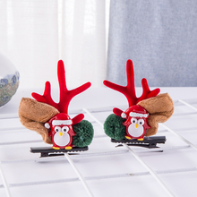 Last inn bildet i Galleri-visningsprogrammet, Christmas New Antler Plysj hårnåler
