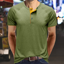 Last inn bildet i Galleri-visningsprogrammet, Henley Collar sommer T-skjorte for menn
