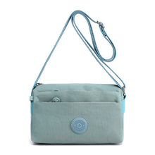 Last inn bildet i Galleri-visningsprogrammet, Dame uformelt flerlags fasjonabel nylon enkel crossbody-veske
