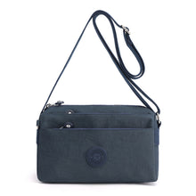 Last inn bildet i Galleri-visningsprogrammet, Dame uformelt flerlags fasjonabel nylon enkel crossbody-veske
