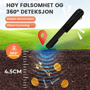 Vanntett metalldetektor