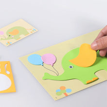 Last inn bildet i Galleri-visningsprogrammet, DIY Kids Animal Håndlagde klistremerker
