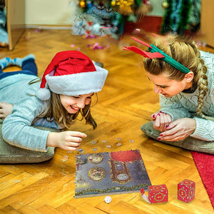 Jule-adventskalenderpuslespill