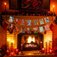 Last inn bildet i Galleri-visningsprogrammet, 🎅🚩Julebanner i vintage stil🎅
