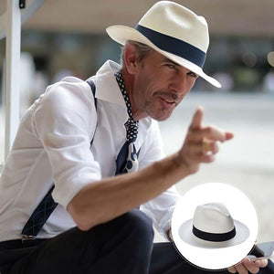 Klassisk solhatt med stor kant