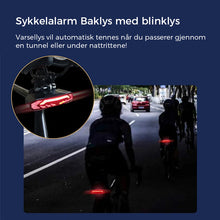 Last inn bildet i Galleri-visningsprogrammet, Sykkel baklys alarm
