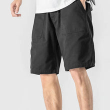 Last inn bildet i Galleri-visningsprogrammet, Lett bomulls cargo-shorts for menn
