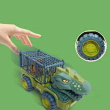 Last inn bildet i Galleri-visningsprogrammet, Dinosaur transport lastebil
