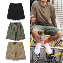 Last inn bildet i Galleri-visningsprogrammet, Lett bomulls cargo-shorts for menn
