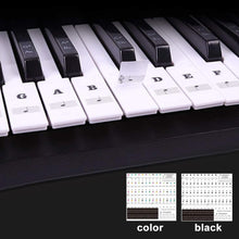 Last inn bildet i Galleri-visningsprogrammet, Piano Key Note Stickers
