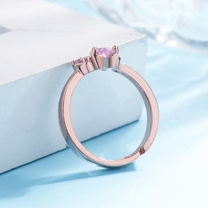 Søt Katte-poteavtrykk Ring