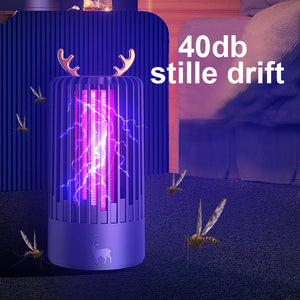Mygglampe med gevirdekor