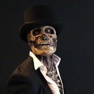 (🎃Tidlig Halloween-kampanje🎃)Fryktelig skjelett bioman maske