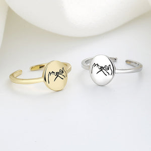 Side ved side Løfte Ring