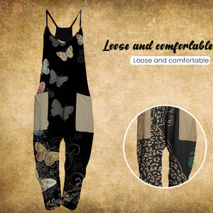 Uformell Jumpsuit med Stropper og Lommer