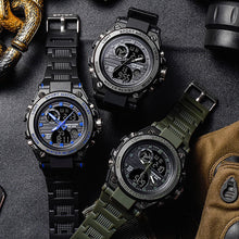 Last inn bildet i Galleri-visningsprogrammet, Elektronisk klokke med dobbel skjerm
