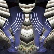 Last inn bildet i Galleri-visningsprogrammet, Leggings reflekterende regnbue
