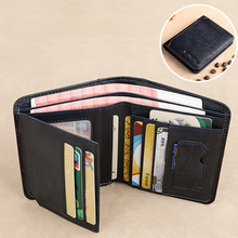 Last inn bildet i Galleri-visningsprogrammet, RFID Tri-Fold Retro Wallet
