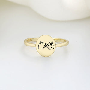 Side ved side Løfte Ring