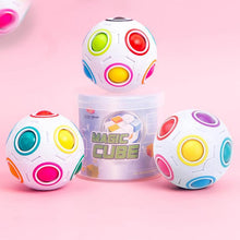 Last inn bildet i Galleri-visningsprogrammet, Magisk regnbue ball rubiks kube
