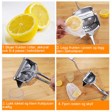 Last inn bildet i Galleri-visningsprogrammet, Frukt-Juice Presse
