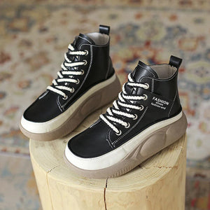 Women's High Top Thick Sole Martin Boots