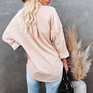 Uformell langermet bluse