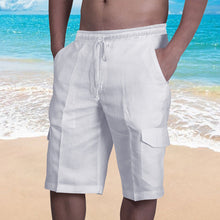 Last inn bildet i Galleri-visningsprogrammet, Ensfarget strand-shorts for menn
