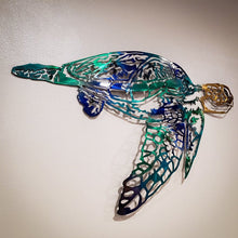 Last inn bildet i Galleri-visningsprogrammet, Marine dyrepynt i metall - Gave til naturelskere
