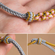 Last inn bildet i Galleri-visningsprogrammet, Peach Blossom Knot Armbånd
