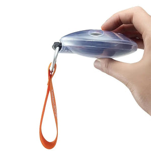 Bærbar diskpose handlepose