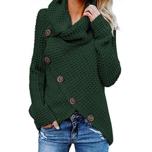 Last inn bildet i Galleri-visningsprogrammet, Irregular Ladies High Collar Sweater
